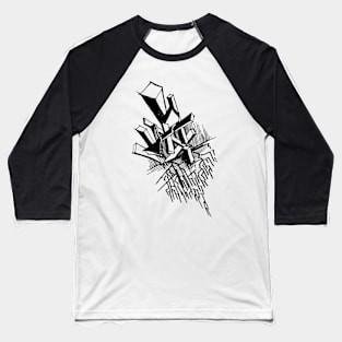 Abstract doodle line Baseball T-Shirt